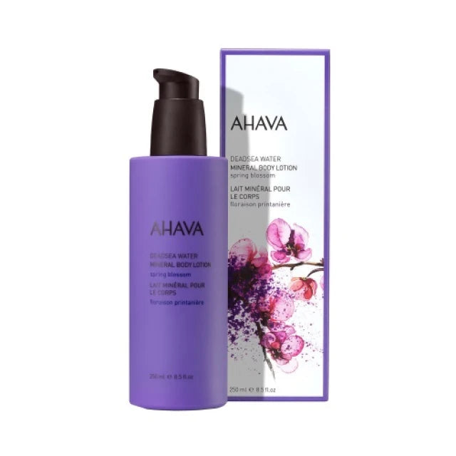 AHAVA DEADSEA WATER SPRING BLOSSOM ĶERMEŅA LOSJONS, 250 ml