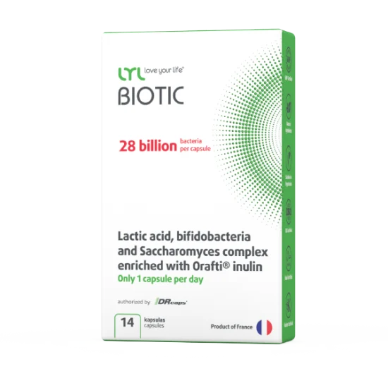 LYL Biotic Labvēlīgās baktērijas (28 miljardi GB)