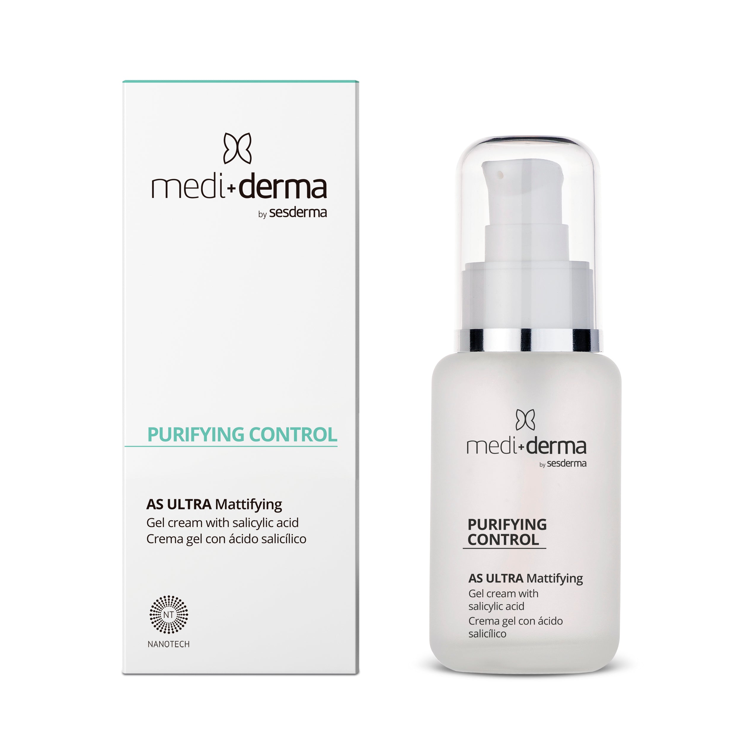Medi-derma PURIFYING CONTROL AS ULTRA matējošs krēms 50ml