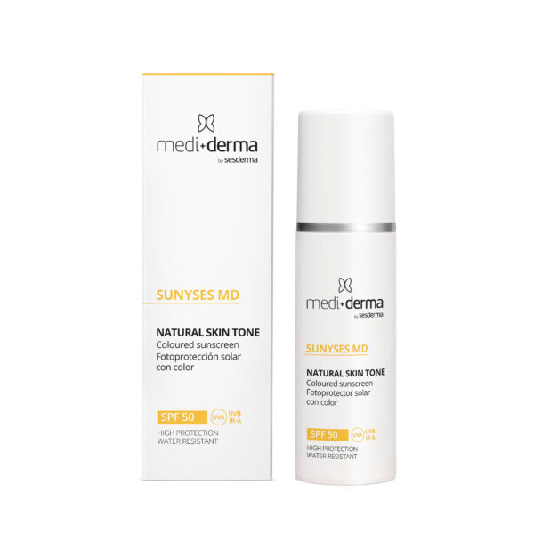 Medi-derma SUNYSES MD DABĪGS ĀDAS TONIS SPF50 30 ml, SPF50 krēms ar krāsu
