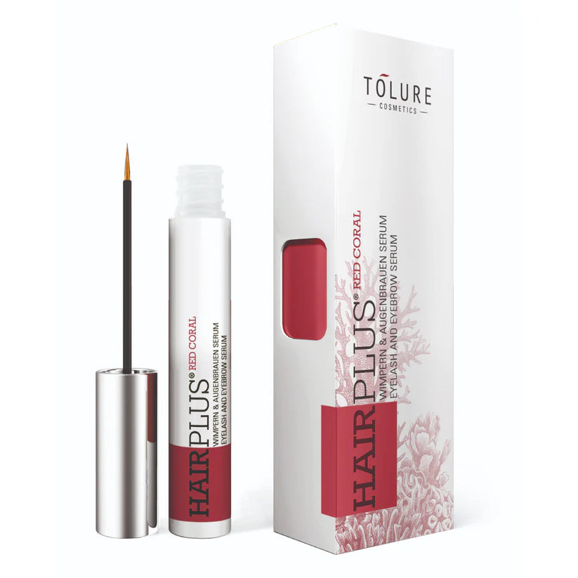 TOLURE Skropstu un Uzacu Serums "Hairplus Red Coral" 3 ml