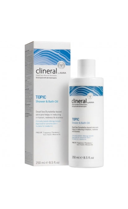 AHAVA CLINERAL TOPISKAIS DUŠAS UN VANNAS EĻĻA, 250 ML