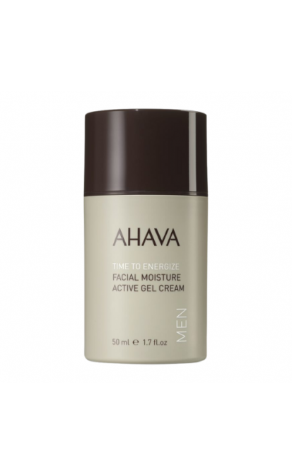 AHAVA TIME TO ENERGIZE VĪRIEŠU MITRINOŠAIS ŽELEJVEIDA KRĒMS, 50 ml