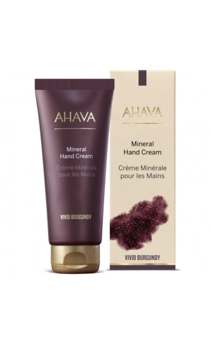 AHAVA MINERAL VIVID BURGUNDY ROKU KRĒMS, 100 ML