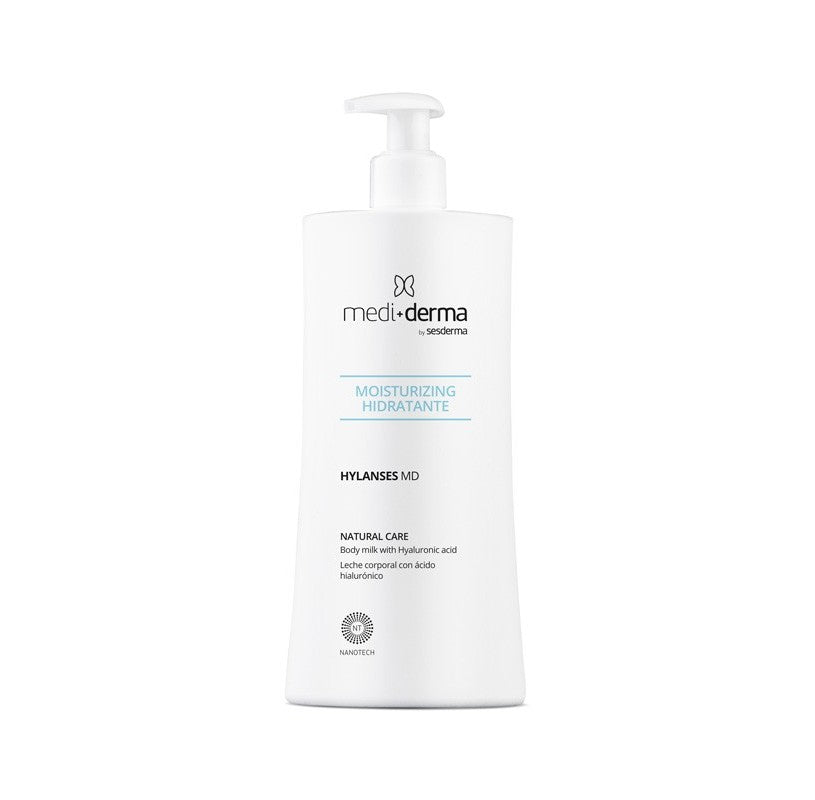 Medi-Derma MILK HYLANSES MD NATURAL CARE Mitrinošs ķermeņa losjons 400 ml