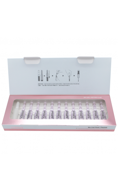 HUBISLAB BIO CELL PEPTĪDŪ ŠĶIDRUMS, 12x2 ml