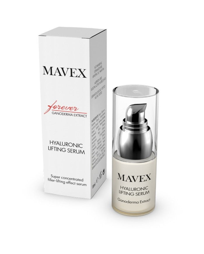 MAVEX Hialurono rūgšties serumas nuo senėjimo, 75 ml