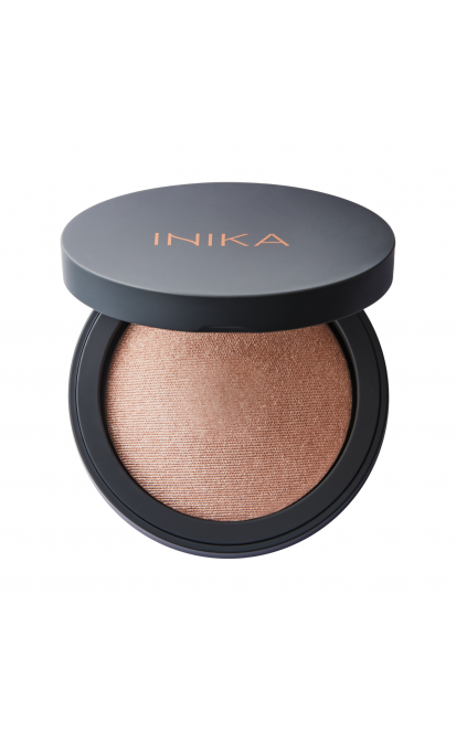 INIKA ORGANIC MIRDZOŠU PĪDENU NODROŠINOŠA KOMPAKTĀ PŪDRA - Starlight, 8 g