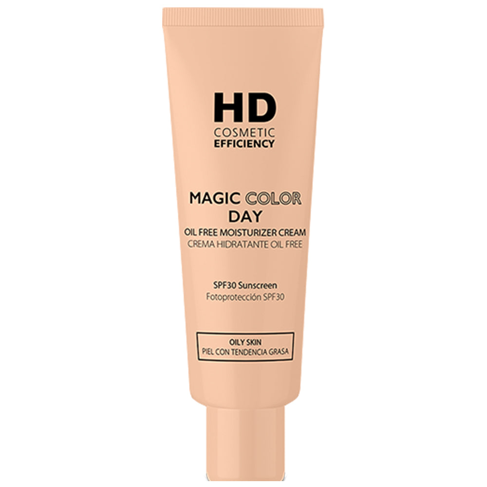 HD COSMETIC MAGIC COLOR DIENAS MITRINOŠS KRĒMS BEZ EĻĻAS SPF30