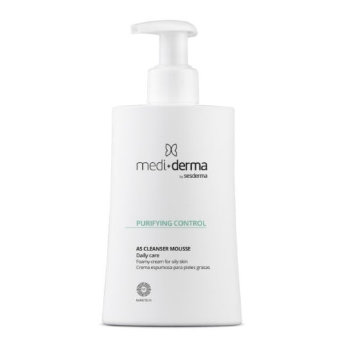 MEDI-DERMA ATTĪROŠS KONTROLES PUTU TĪRĪTĀJS IKDIENAS APRŪPE PRAUSIKLIS AR SALICILSKO SKĀBI, 200 ML