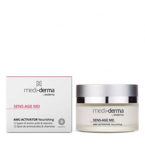 MEDI-DERMA AMC-ACTIVATOR BAROJOŠS KONCENTRĀTS MAITINOŠS KRĒMS AR AMINOSKĀBĒM, 50 ML