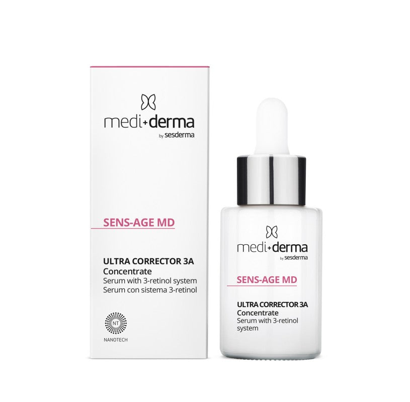Medi-derma SENS-AGE MD ULTRA KOREKTORS 3A serums ar retinolu 30 ml