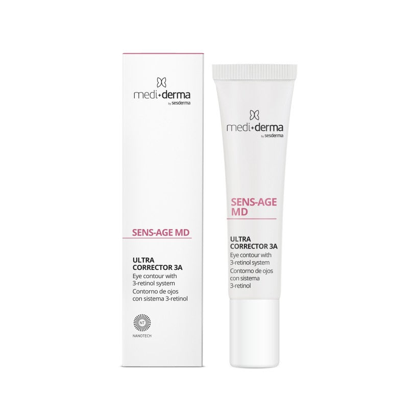 Medi-derma SENS-AGE MD ULTRA KOREKTORS Acu krēms ar retinolu, 15 ml