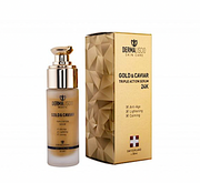 Dermaliscio zelta un ikru trīskāršas iedarbības serums, 30ml
