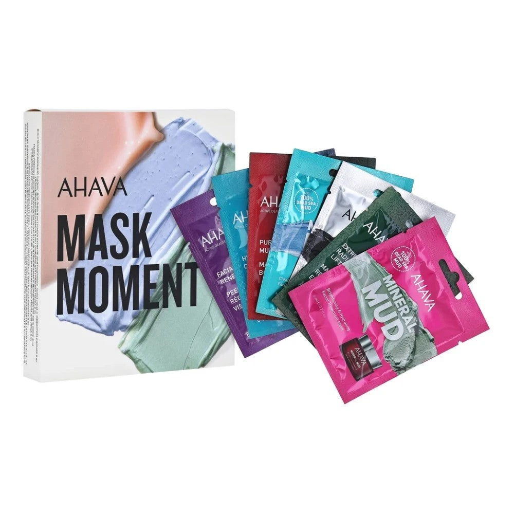 AHAVA FACE MASK SET, 7 PCS