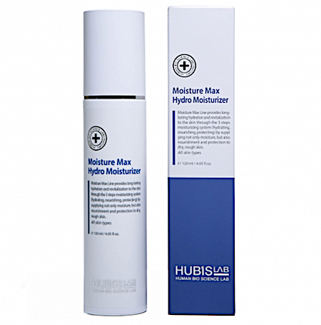HUBISLAB MOISTURE MAX HYDRO VEIDO drėkinamasis kremas, 120 ML