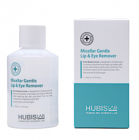 HUBISLAB PURE BALANCE MICELINIS MAKIAŽO VALIKLIS, 200 ML