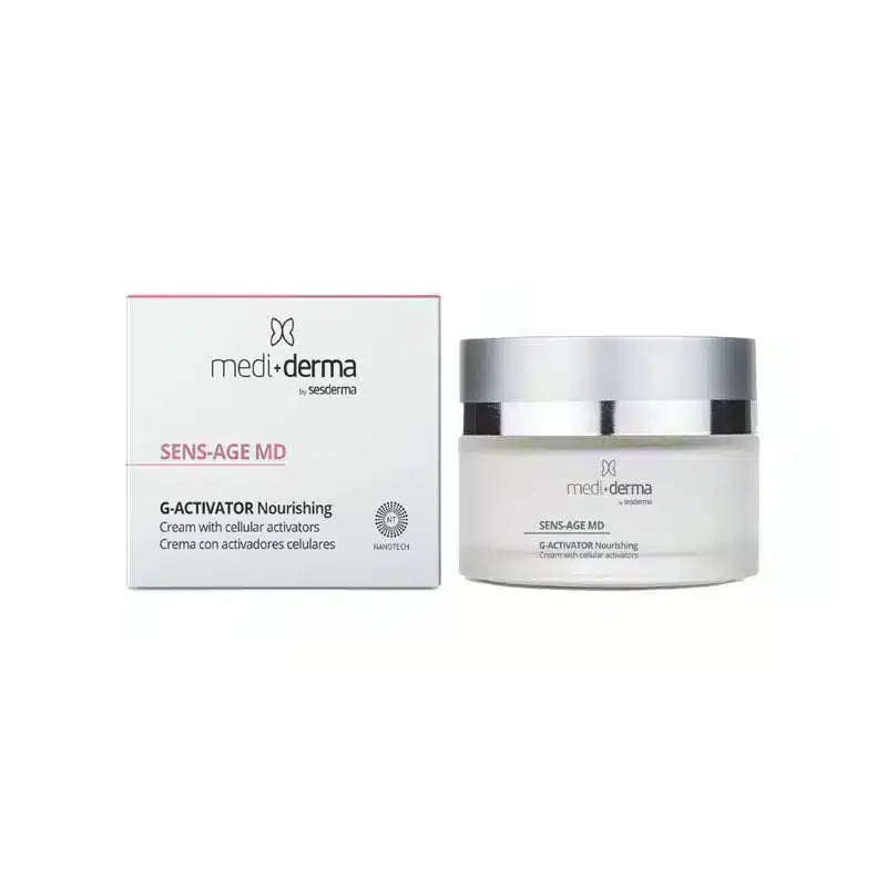 Medi-derma SENS-AGE MD G-ACTIVATOR Barojošs 50 ml sejas krēms novecošanās pazīmju samazināšanai