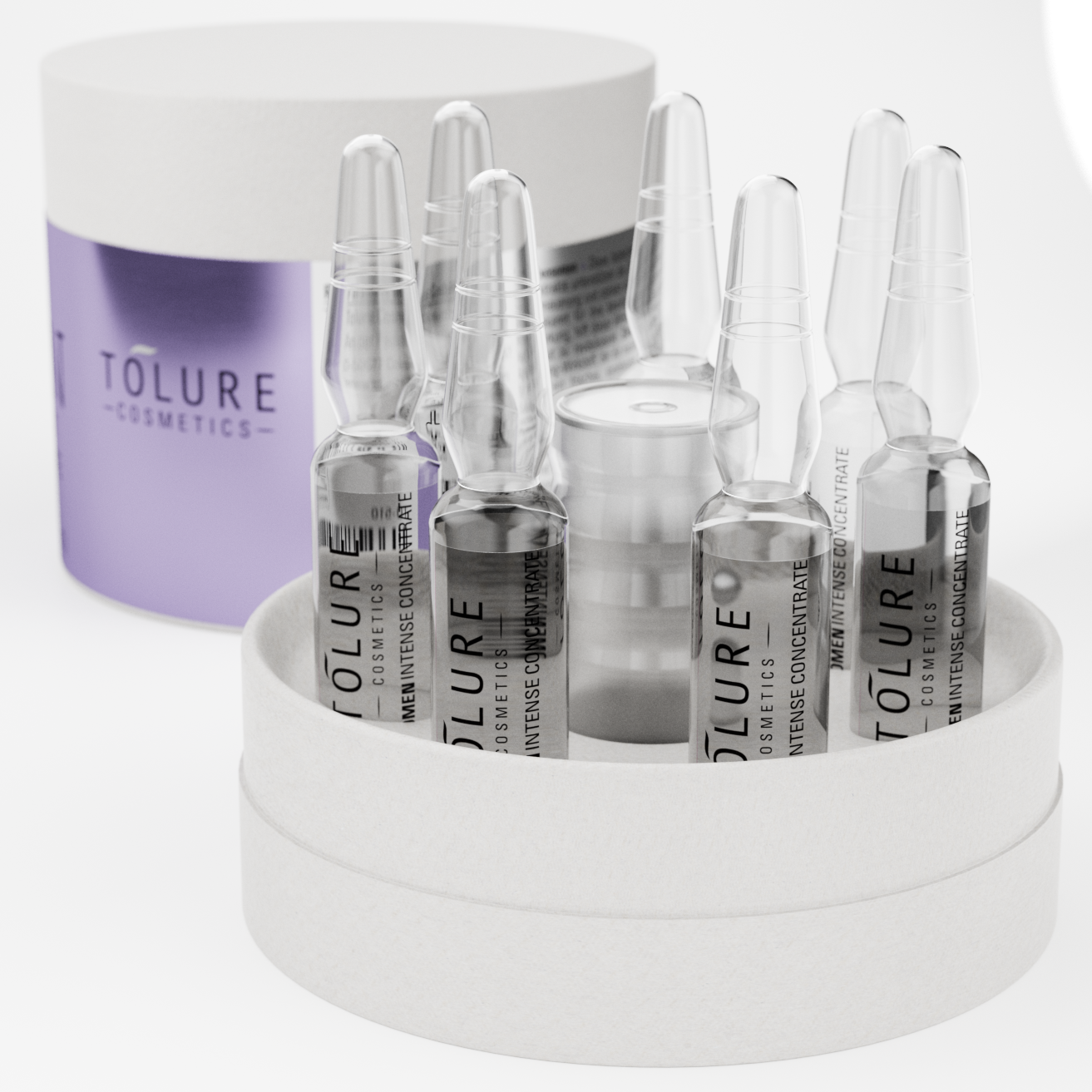 Tolure Egzosomos ampulės 7x2 ml