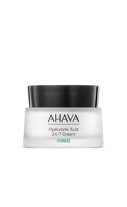 AHAVA HYDRATE 24/7 VEIDO KREMAS SU HIALURONO RŪGŠTIMI, 50 ML