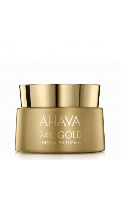 AHAVA MINERAL MUD 24K ZELTA MINERĀLĀ DŪŅU MASKA, 50 ml