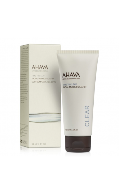 ГРЯЗЕВОЙ СКРАБ ДЛЯ ЛИЦА AHAVA TIME TO CLEAR, 100 мл