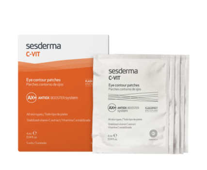 SESDERMA C-VIT ACU KONTOŪRU MASKA, 5×4 ml