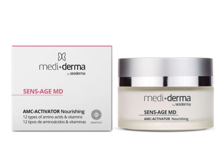 Medi-Derma Sens-Age MD AMC-Activator Barojošs Atjaunojošs sejas krēms, 50 ml