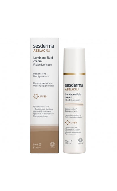 SESDERMA AZELAC RU LUMINISCĒJOŠS KRĒMA FLUIDS SPF50, 50 ML