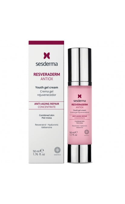 SESDERMA RESVERADERM ANTIOKSIDANTU ŽELEJVEIDA SEJAS KRĒMS, 50 ml