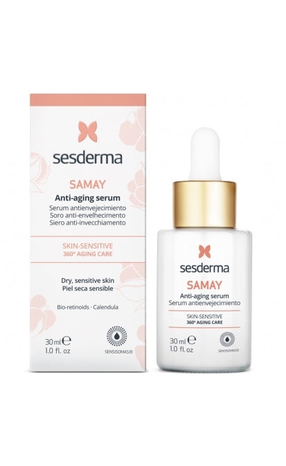 SESDERMA SAMAY ATJAUNINOŠS SERUMS AR AUGU RETINOLU JUTĪGAI ĀDAI, 30 ml
