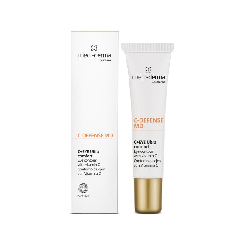 Medi-derma C-DEFENSE MD C+ EYE Ļoti patīkams acu kontūru krēms ar C vitamīnu 15ml